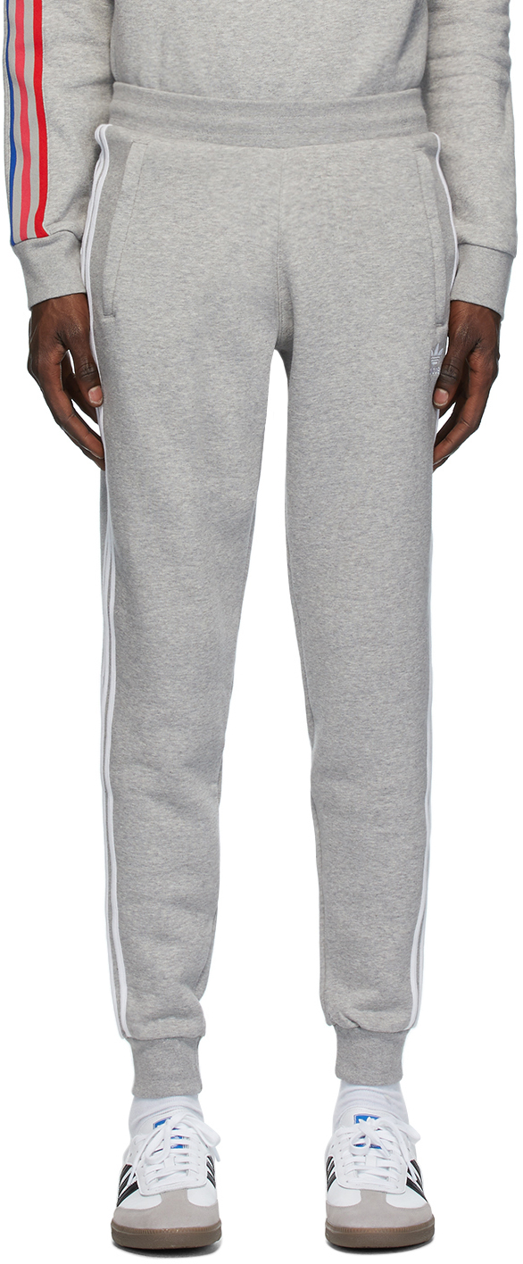 Grey 3-Stripes Lounge Pants by adidas 