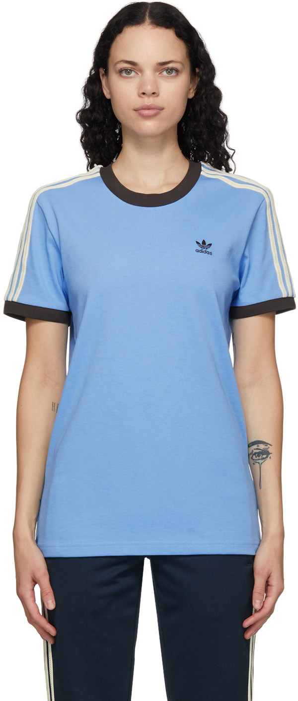 adidas originals blue shirt