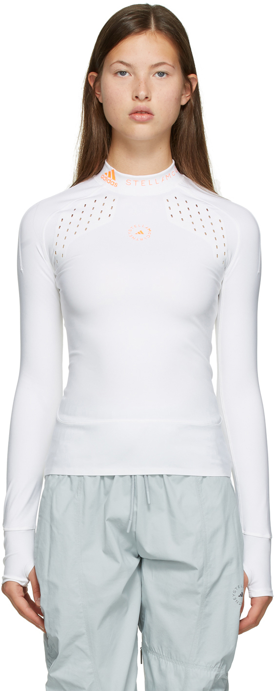 Adidas By Stella Mccartney White Truepurpose Training Shirt Ssense Uk