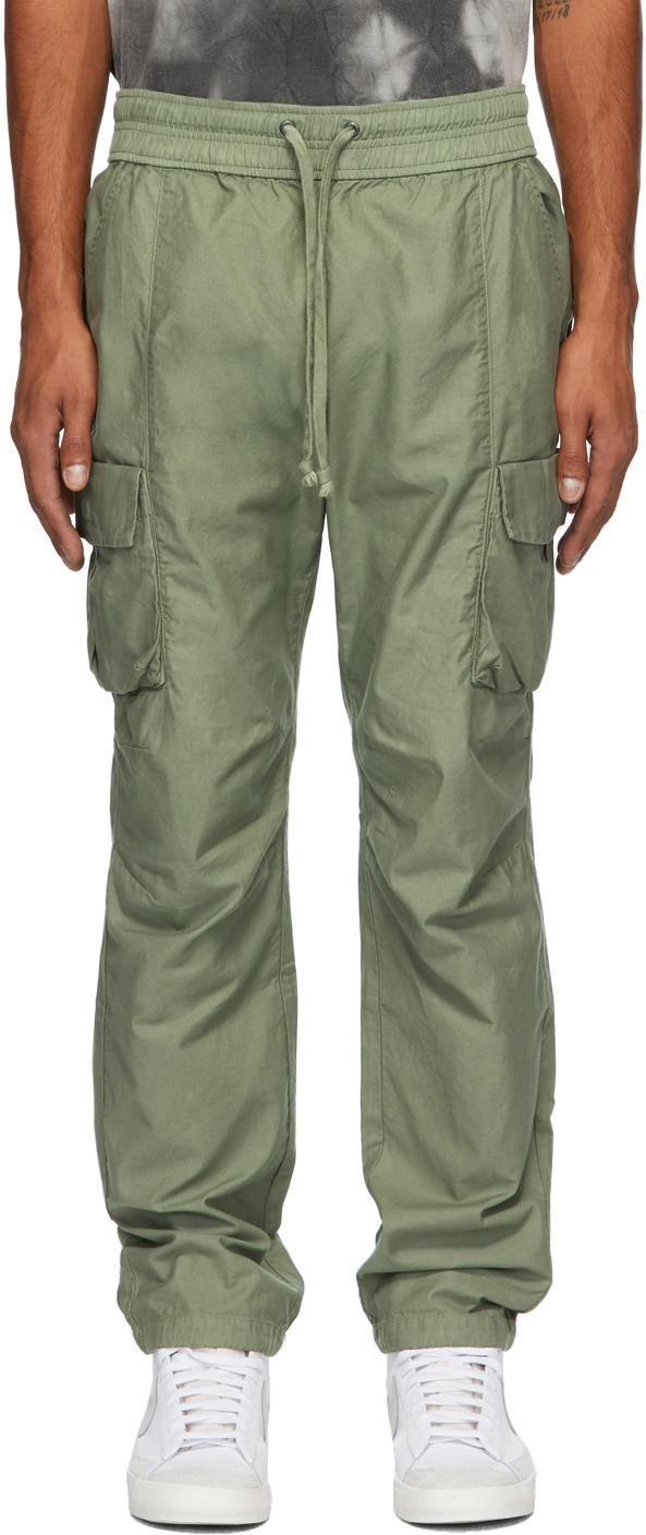 john elliott cargo pants olive