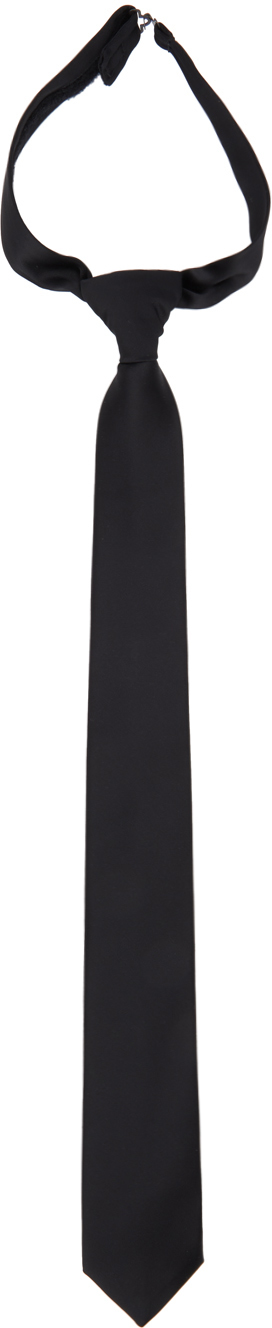 1017 ALYX 9SM Black Velcro Logo Tie