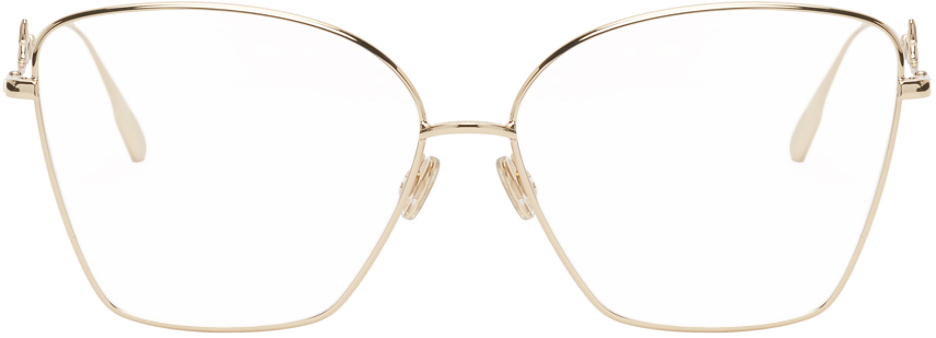 dior gold glasses