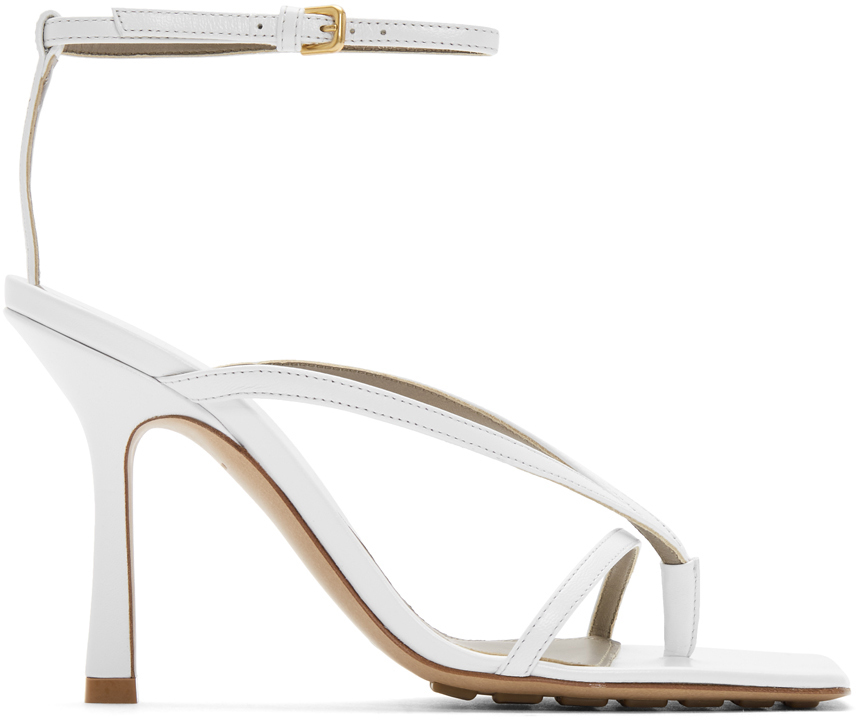 bottega veneta white sandals