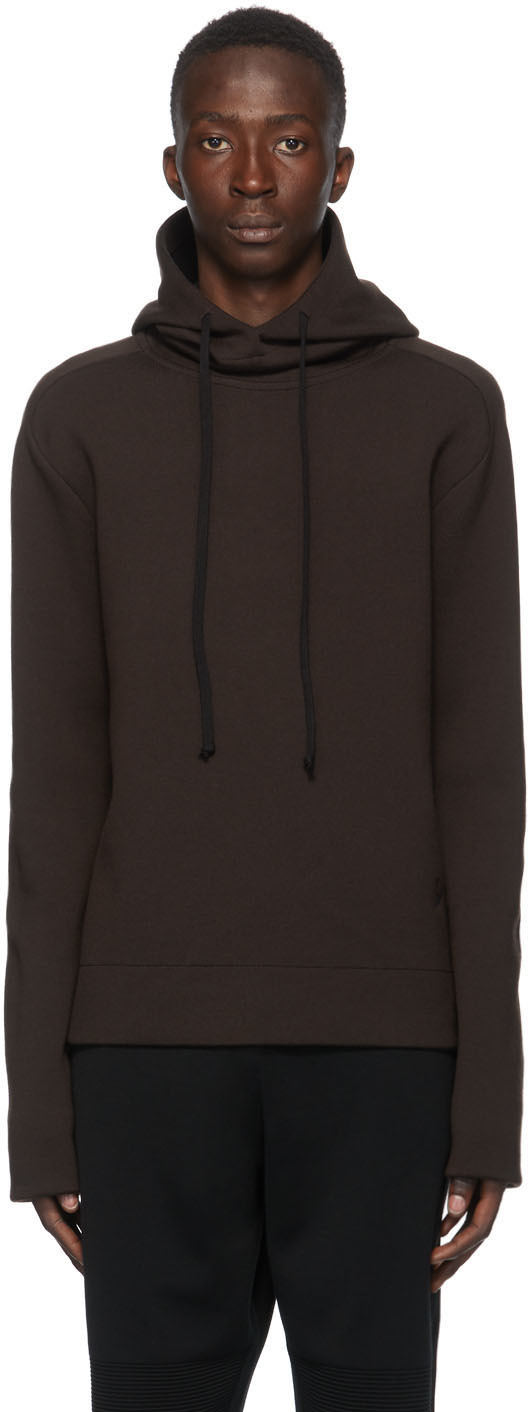 Brown Double-Face Hoodie