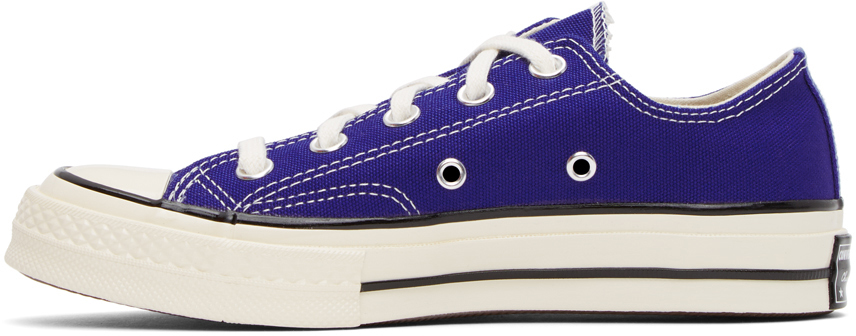 converse blue low