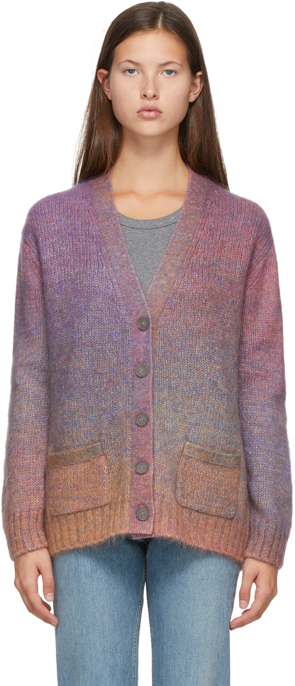 Re/Done: Multicolor Oversized 90s Cardigan | SSENSE