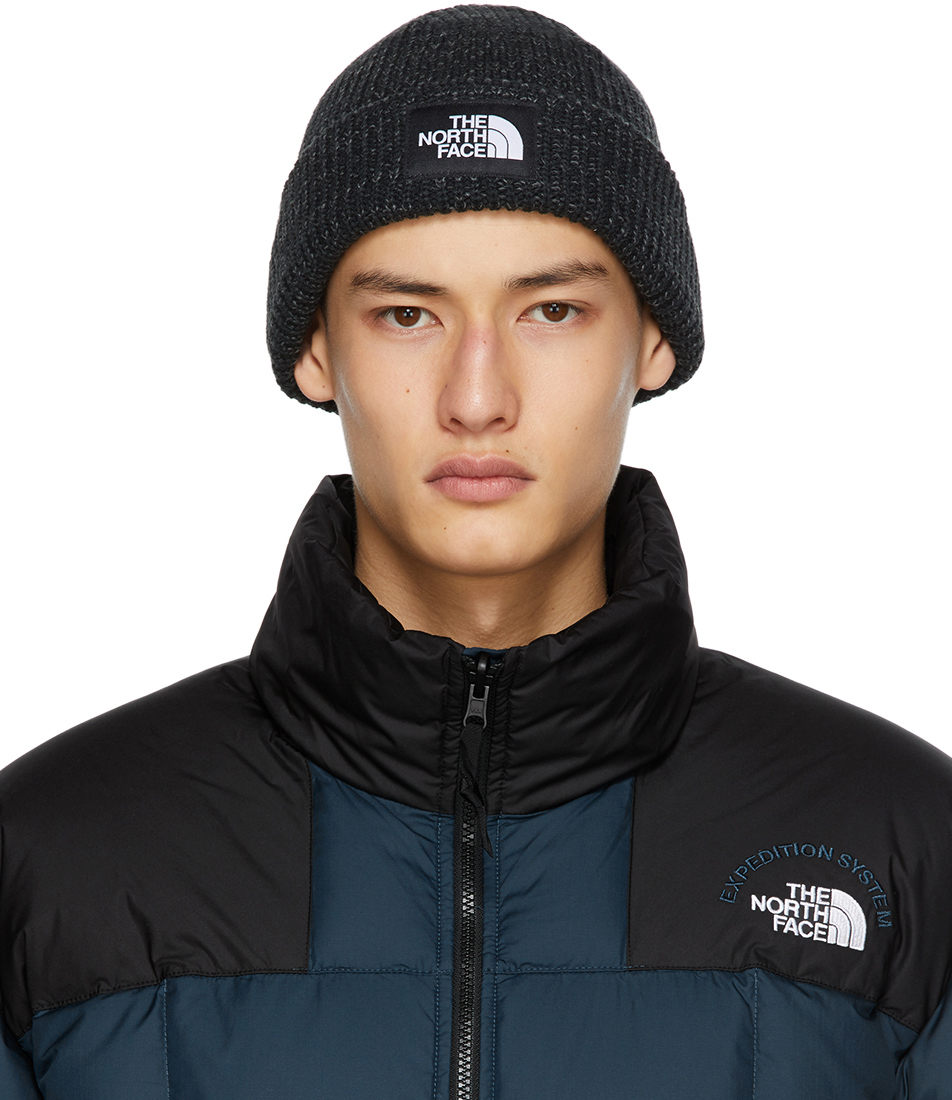The North Face: Black Salty Dog Beanie 