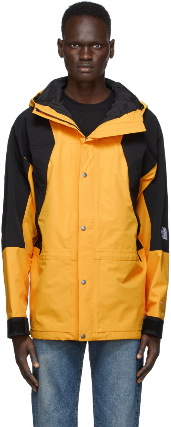 The North Face Yellow Black 1994 Retro Mountain Light Jacket Ssense