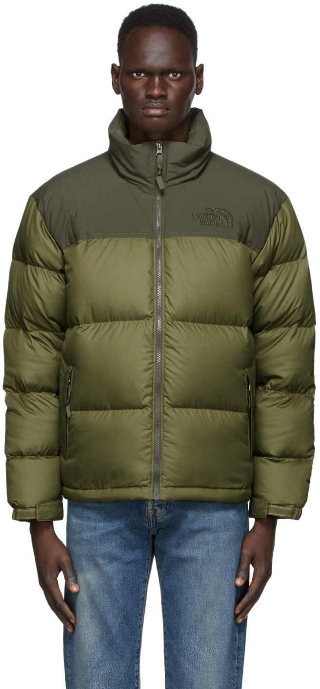 The North Face Green Eco Nuptse Jacket Ssense