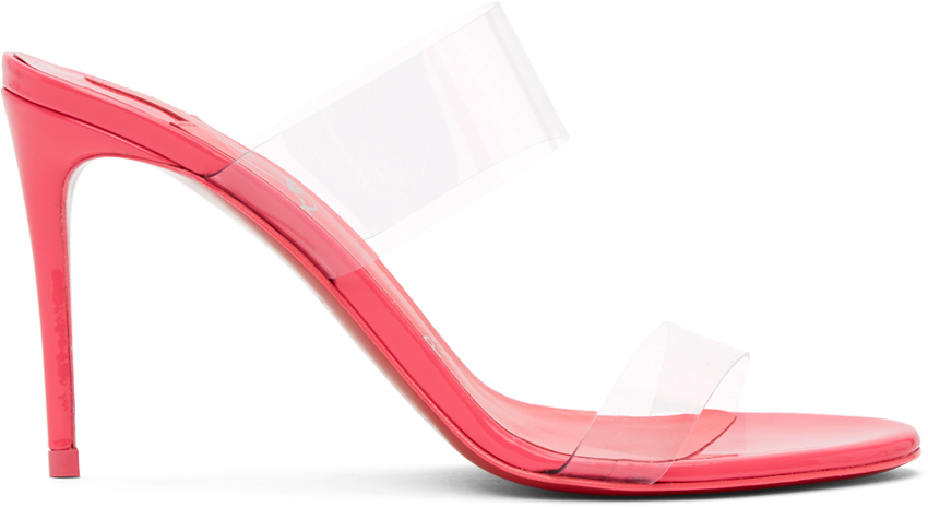 Christian Louboutin Pink Just Nothing 85 Heeled Sandals