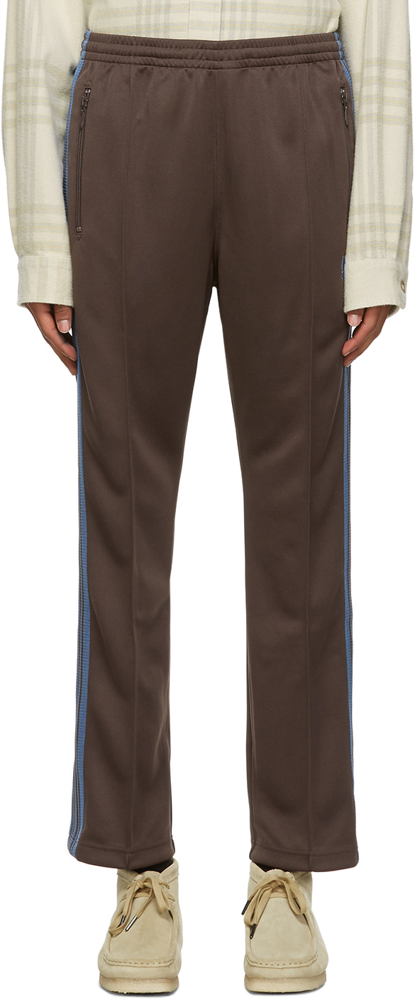 NEEDLES Brown Smooth Track Pants