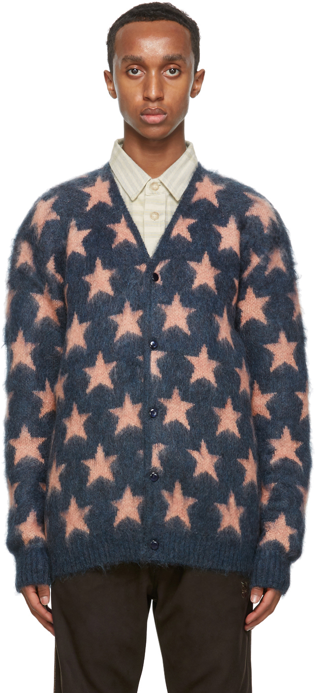 navy star cardigan