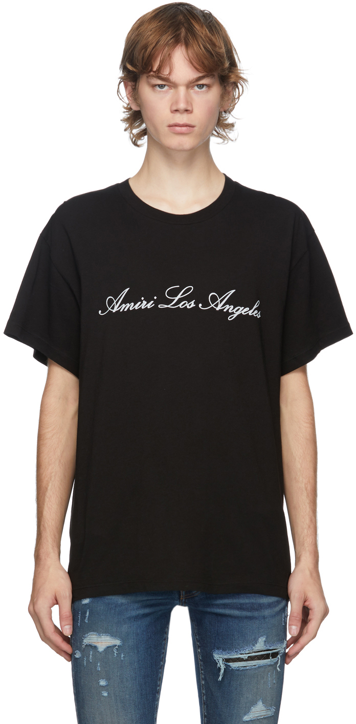 Black 'Los Angeles' T-Shirt