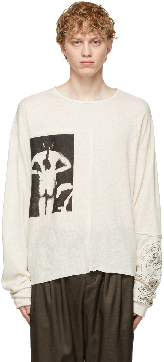 Enfants Riches Déprimés: Off-White Untitled Artist & Model Long Sleeve ...