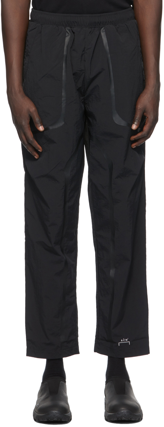 A-COLD-WALL*: Black Overlay Trousers | SSENSE