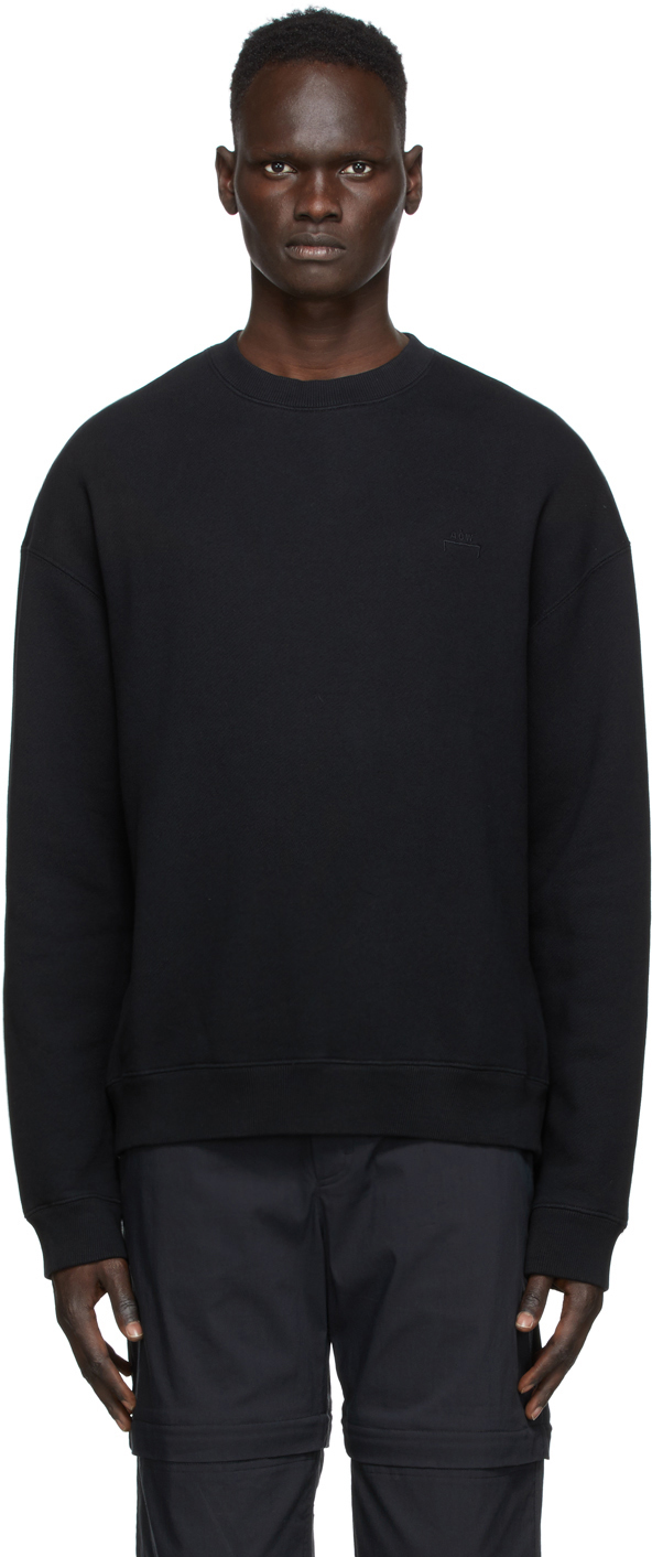 Black Bracket Logo Sweatshirt by A-COLD-WALL* on Sale