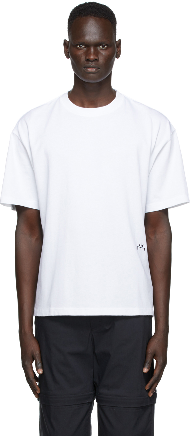 A-COLD-WALL*: White Classic Logo T-Shirt | SSENSE