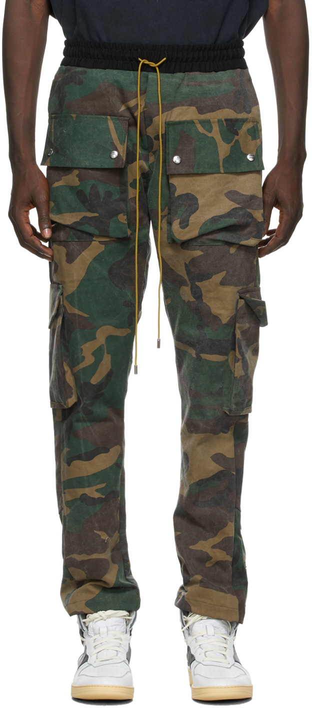 Rhude Camo Cargo Pants S 美品-