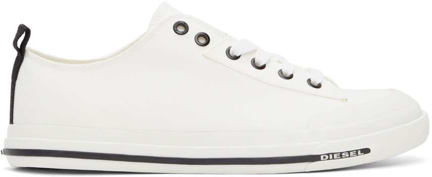 diesel white shoes