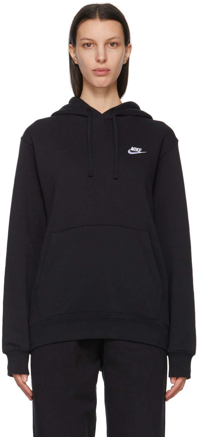 nike sweater womens black