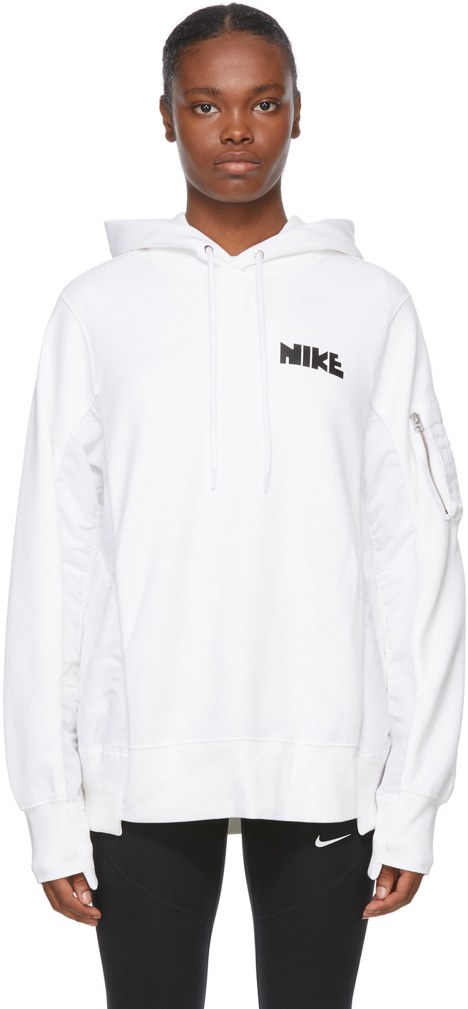 nike nrg hoodie white