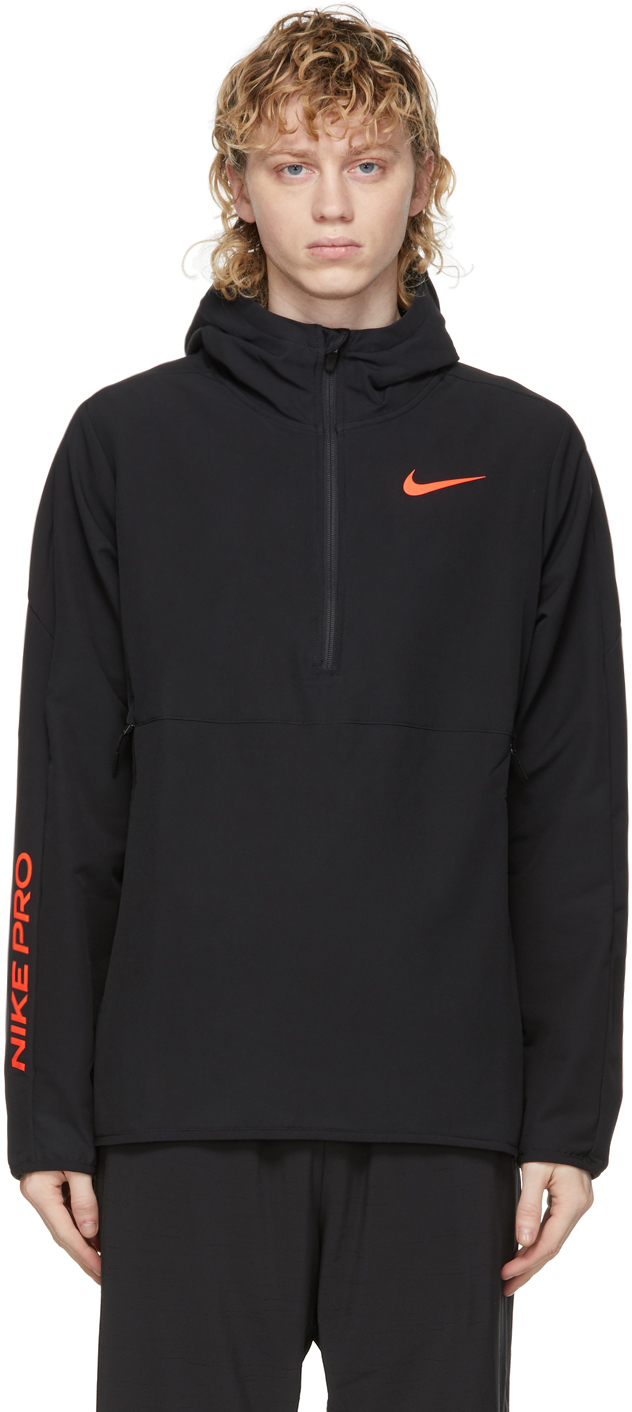 nike pro hooded jacket