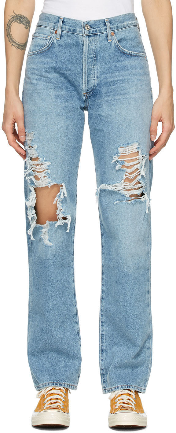 mid rise relaxed jeans