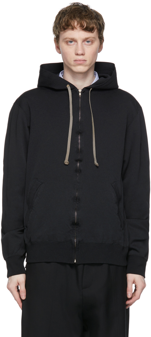 hoodie zip homme