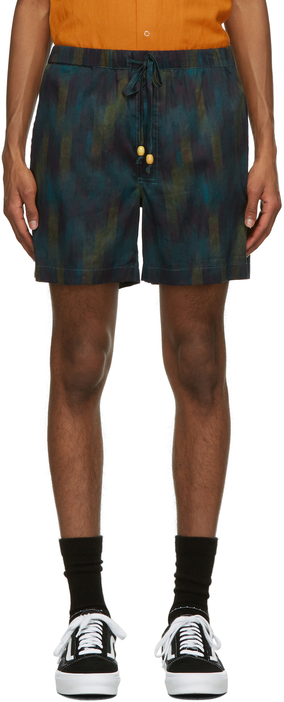 Double Rainbouu Multicolor Day Break Shorts