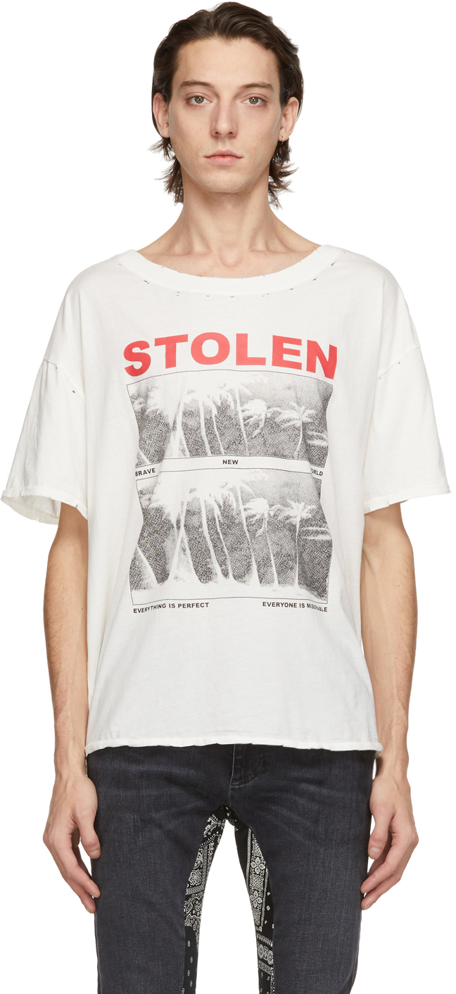 Stolen Girlfriends Club White Vintage Isolation T-Shirt