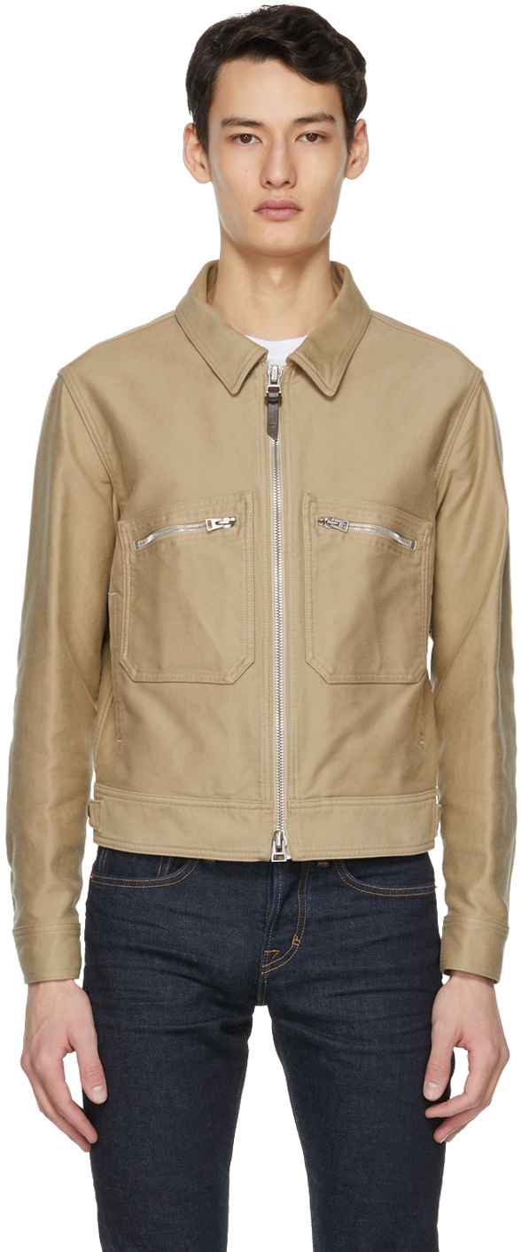 brushed cotton jacket