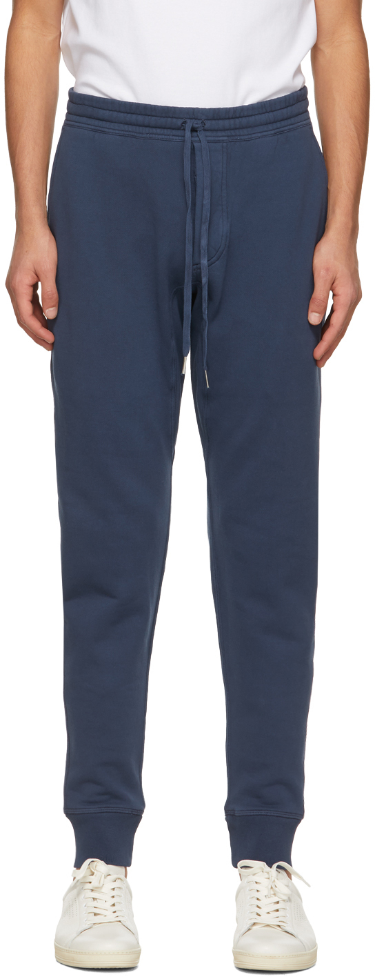 TOM FORD: Blue Regular-Fit Lounge Pants | SSENSE