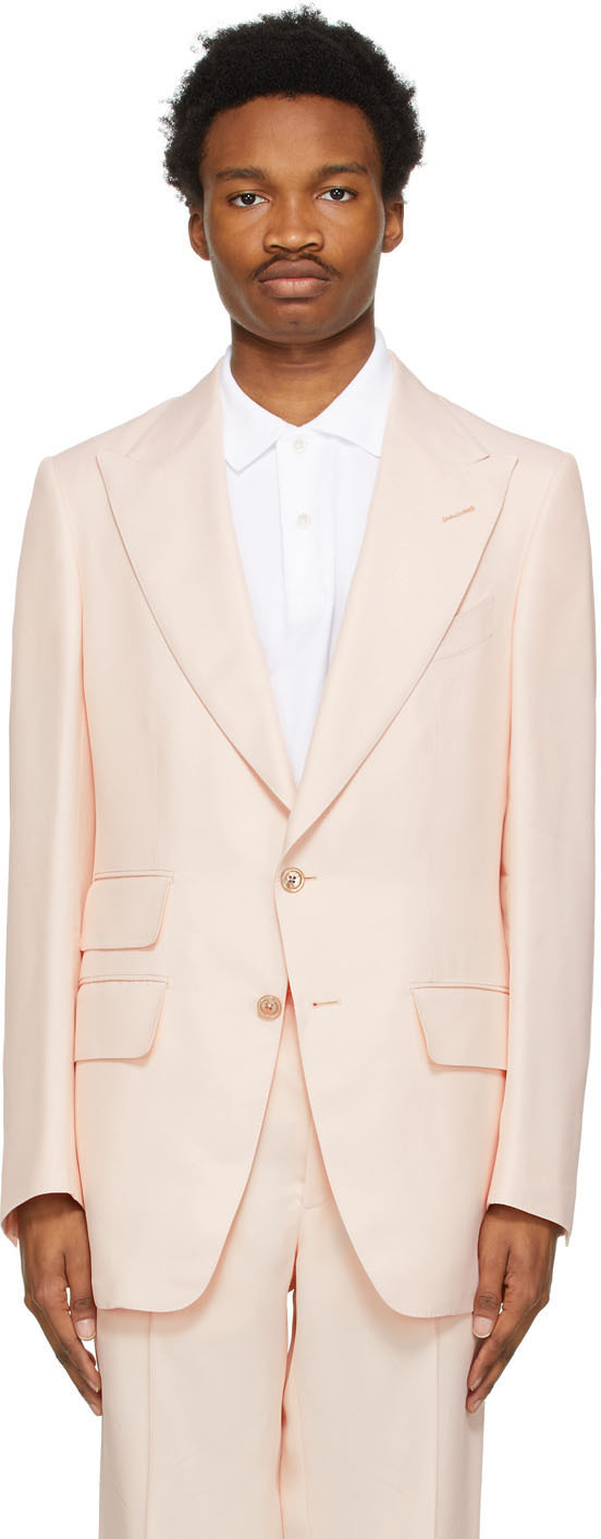 Top 105+ imagen tom ford pink jacket