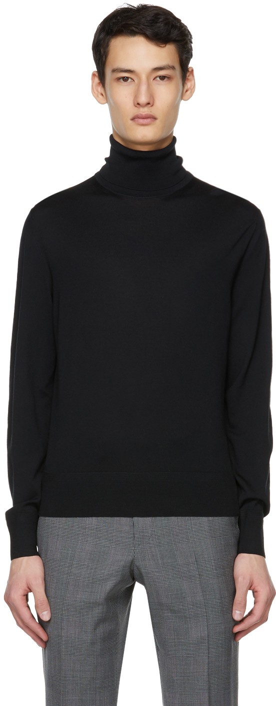 black turtleneck mens designer