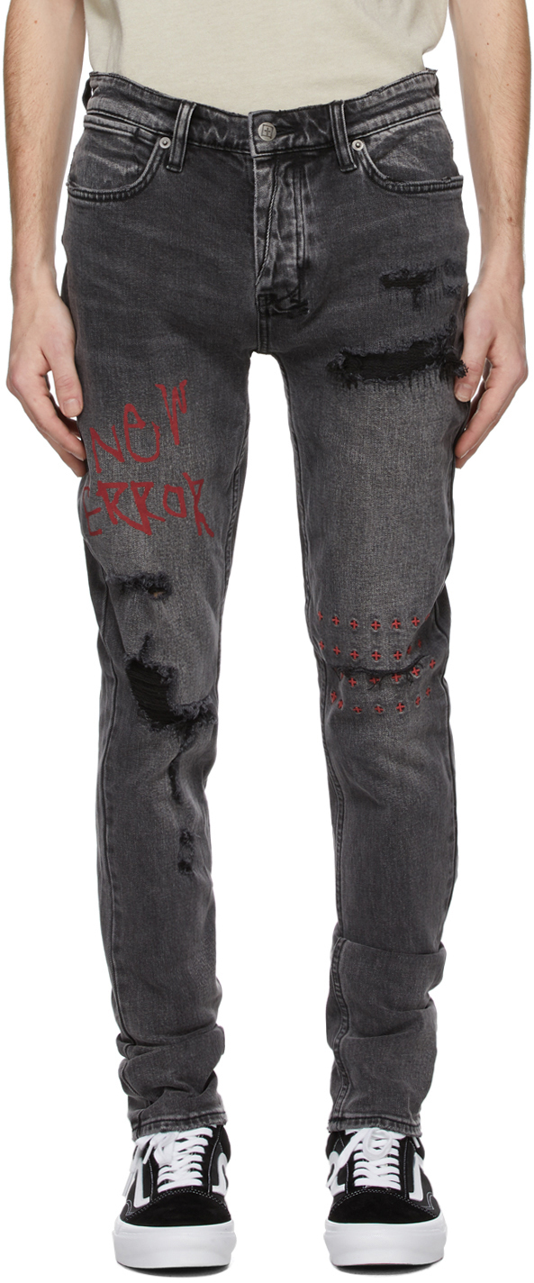 Ksubi: Grey Van Winkle 'New Error' Jeans | SSENSE