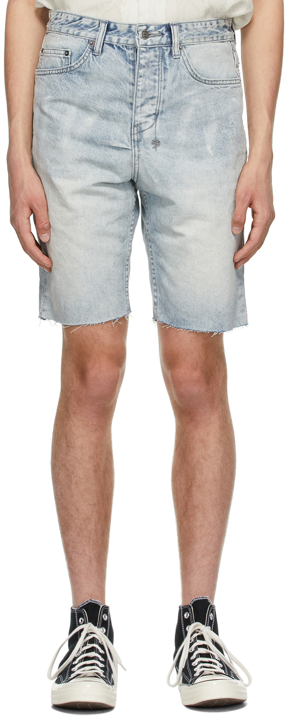 Ksubi Blue Wolf Shorts