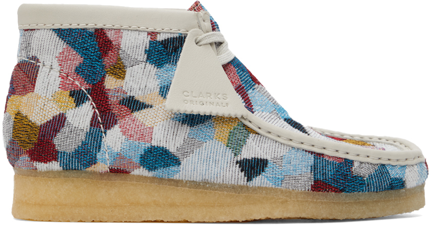 clarks wallabee multicolor