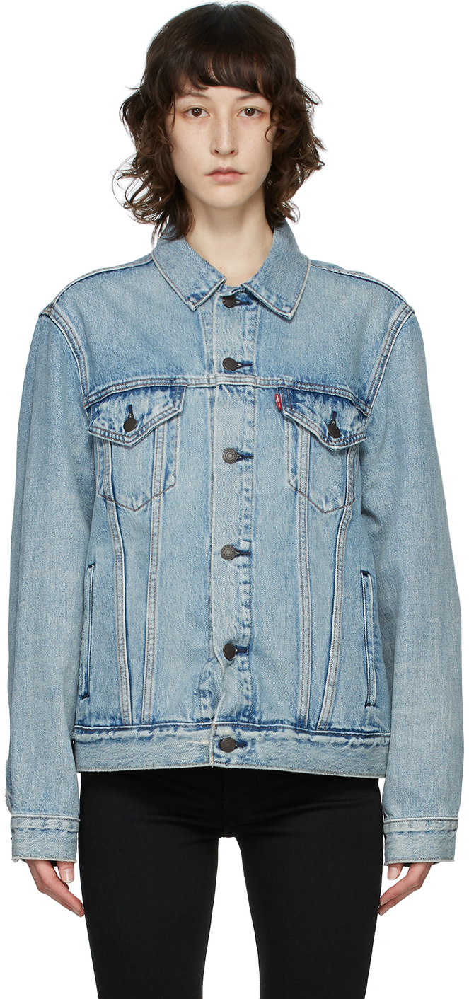 levi blue jean outfit