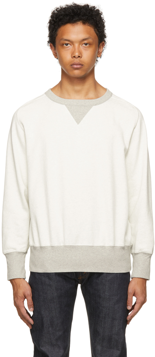 Levi's Vintage Clothing: Grey Bay Meadows Sweatshirt | SSENSE Canada