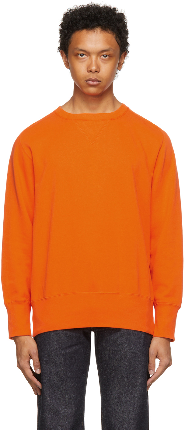 Levi's Vintage Clothing: Orange Bay Meadows Sweatshirt | SSENSE Canada