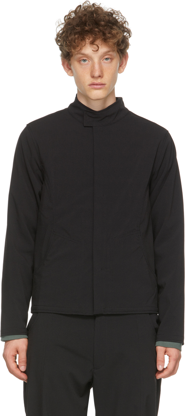black work jacket