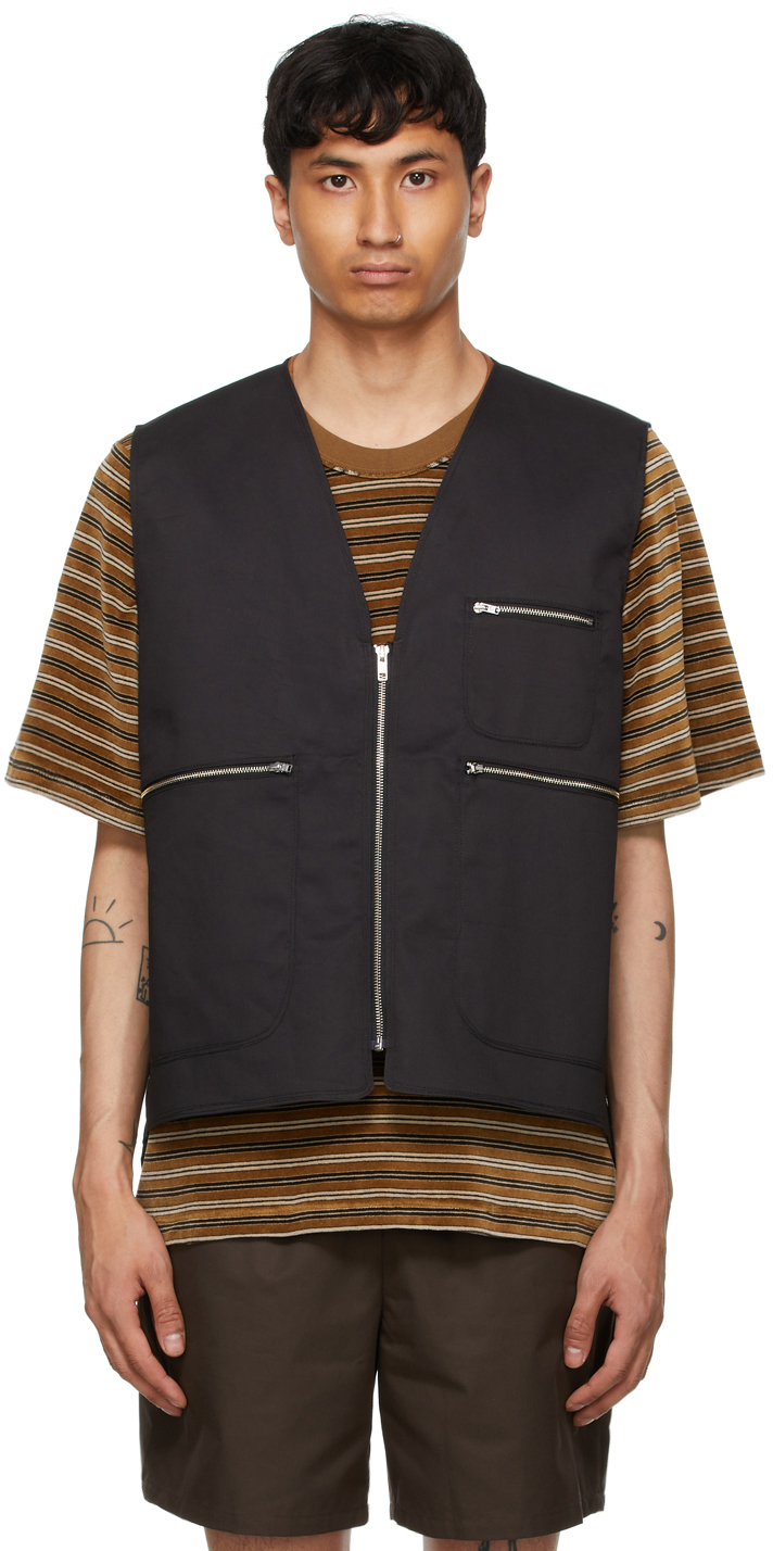 CAMIEL FORTGENS ZIP VEST 23ss-