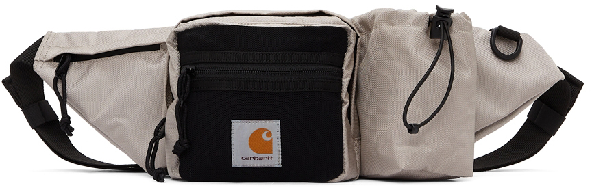 Carhartt Work In Progress: Beige Delta Hip Bag | SSENSE Canada