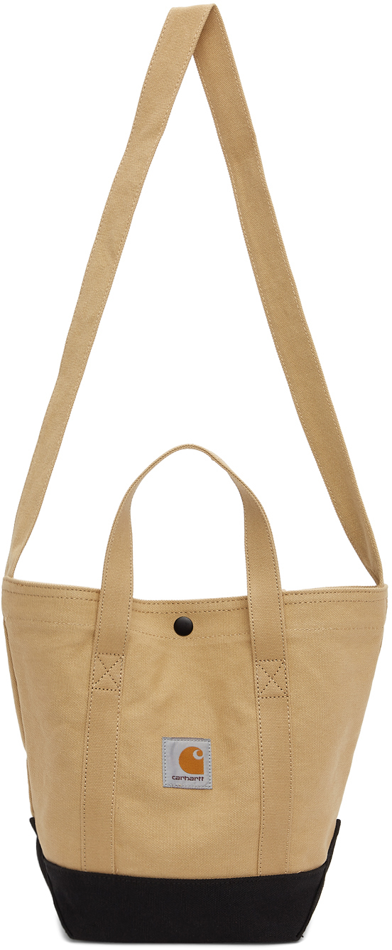 CARHARTT BEIGE SMALL CANVAS TOTE