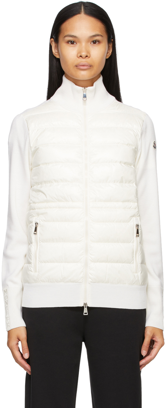 moncler white women's jacket