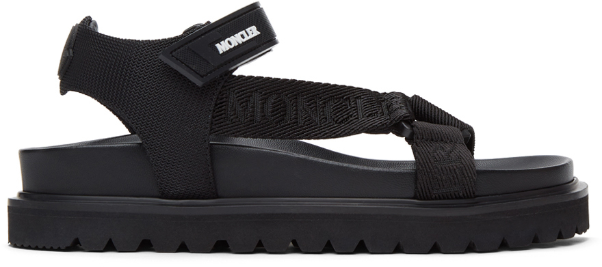 Moncler Black Flavia Sandals