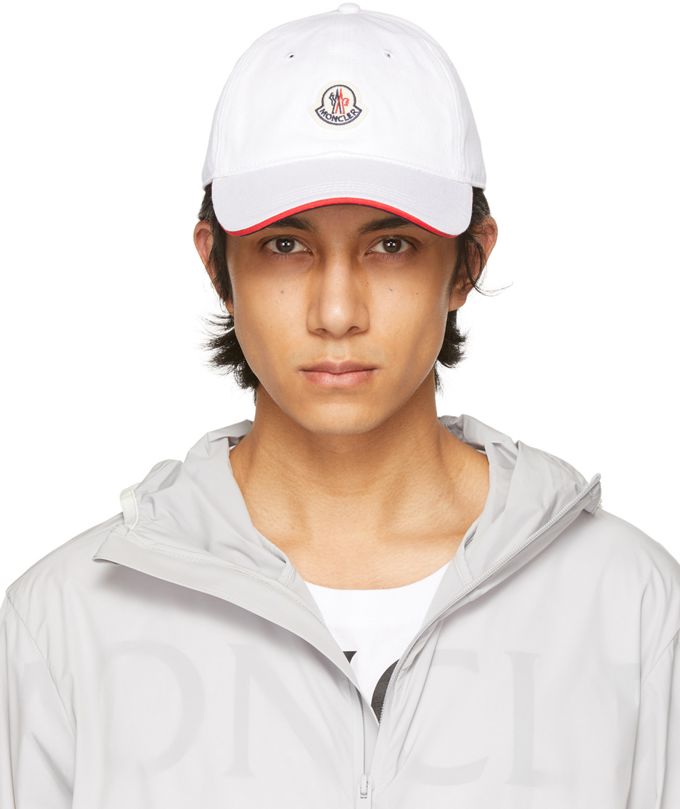 moncler white cap