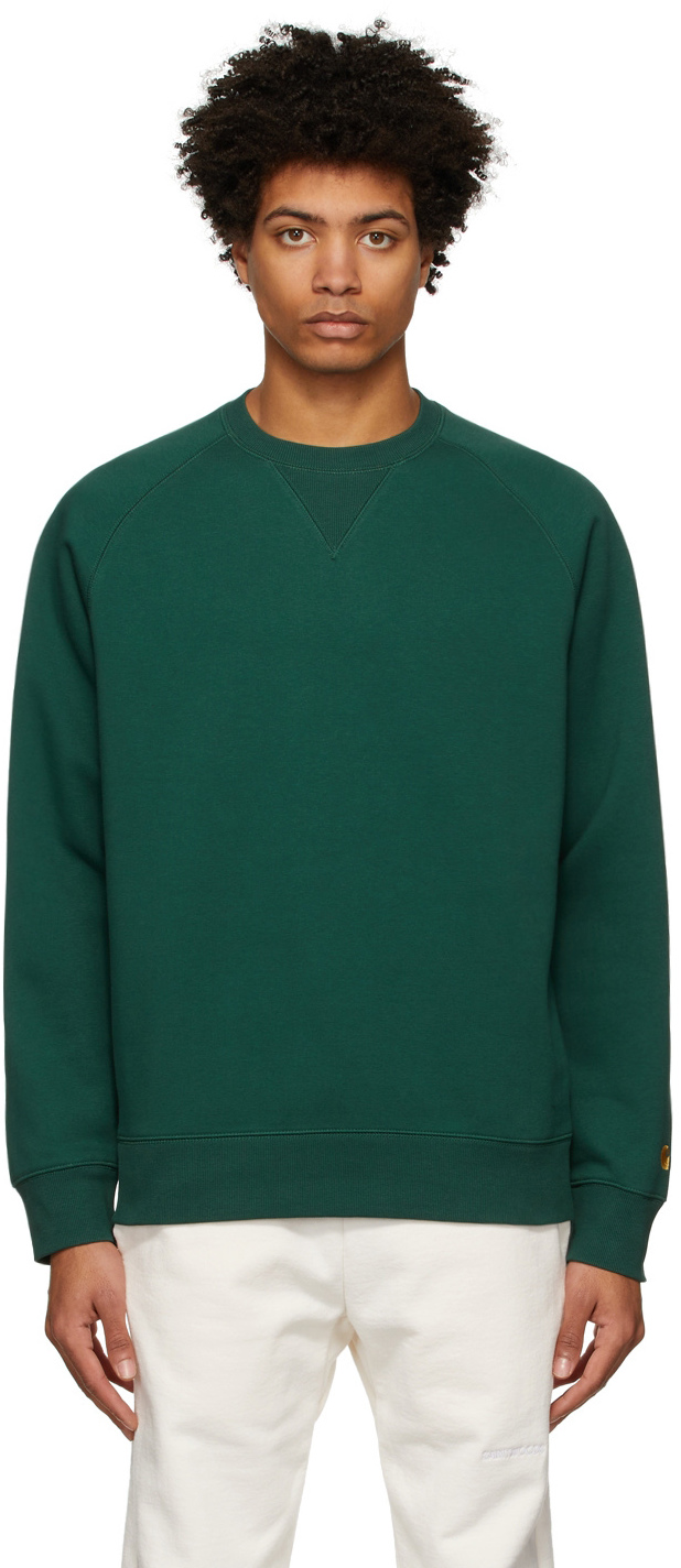 carhartt chase sweatshirt green