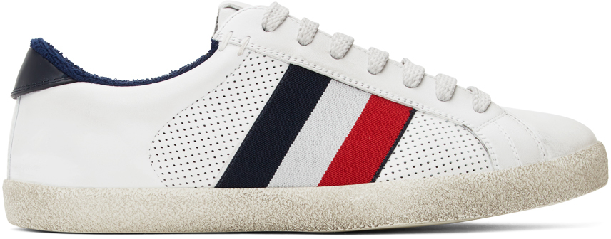 Moncler White Ryegrass Sneakers
