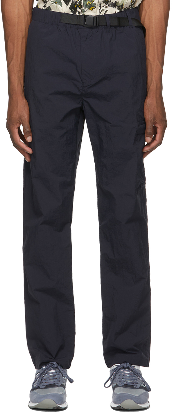 Norse Projects: Navy Packable Luther Cargo Pants | SSENSE